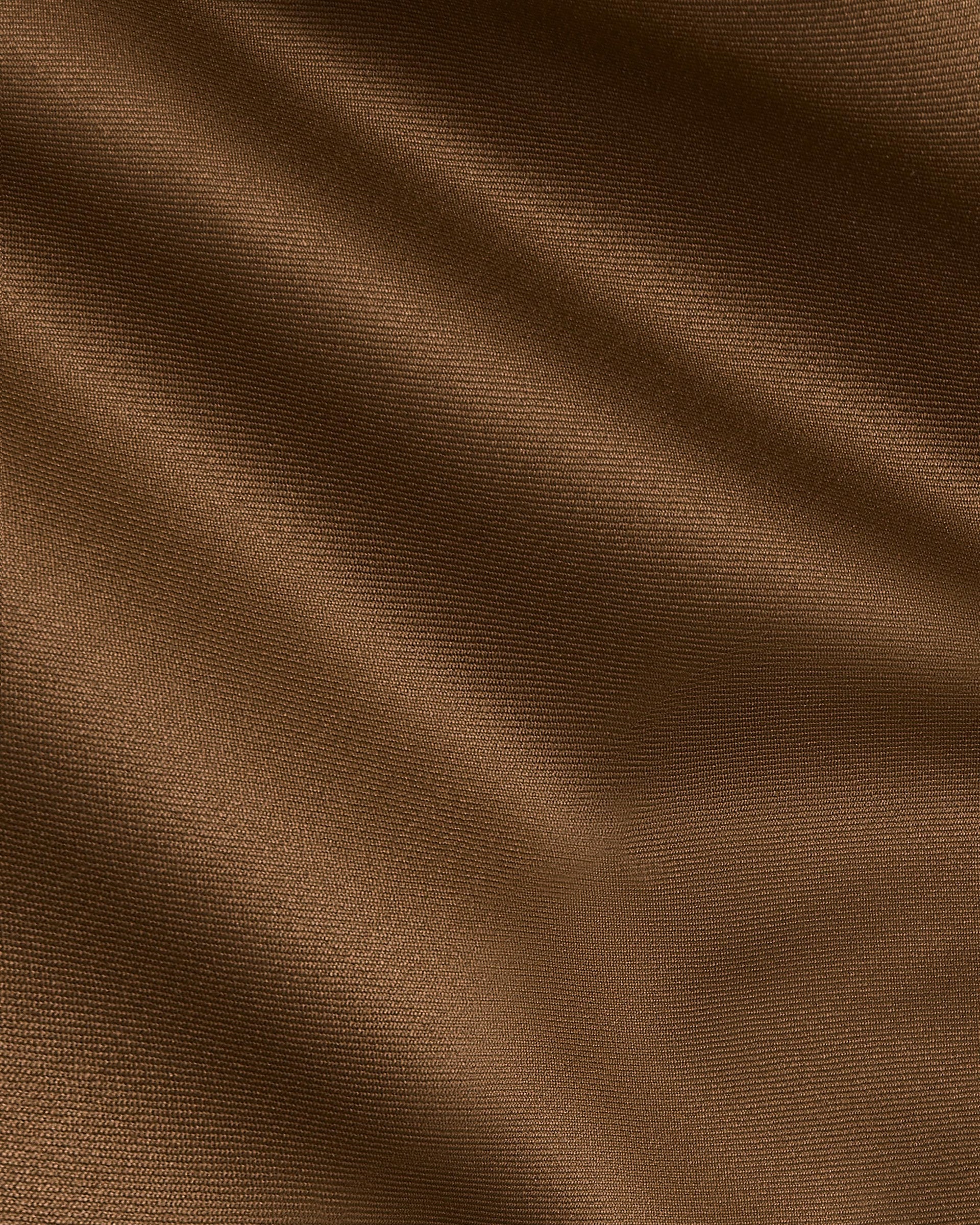 Devon Super 110s Serge Trouser - Dark Beige