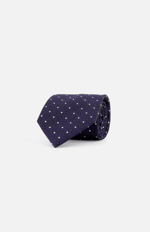Cento Fili Jacquard Tie